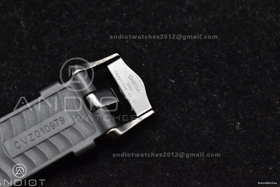 300m Bezel Black 43.5mm Neat Edition Ceramic 1:1 VSF Black A RG Seamaster on Dial Best Rubber Black 1070 Strap 0118